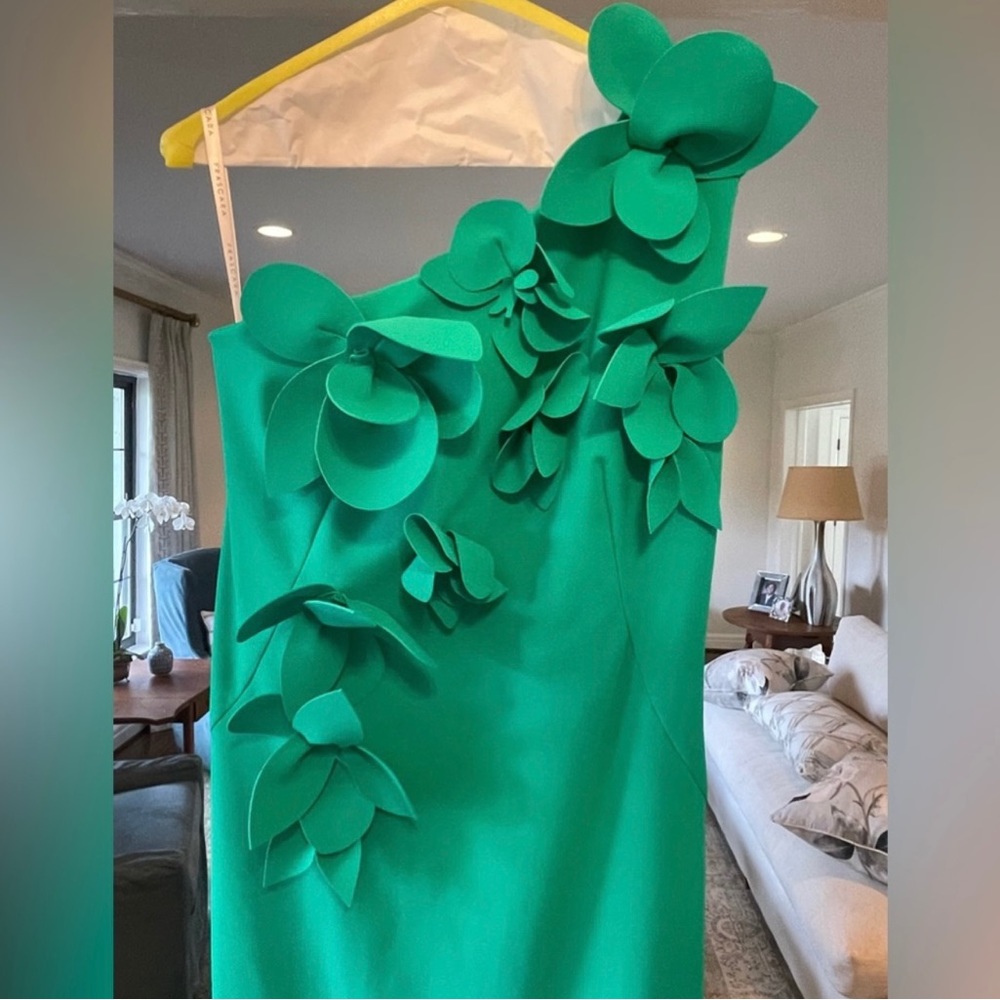 Beautiful custom couture special events designer gown worn once!